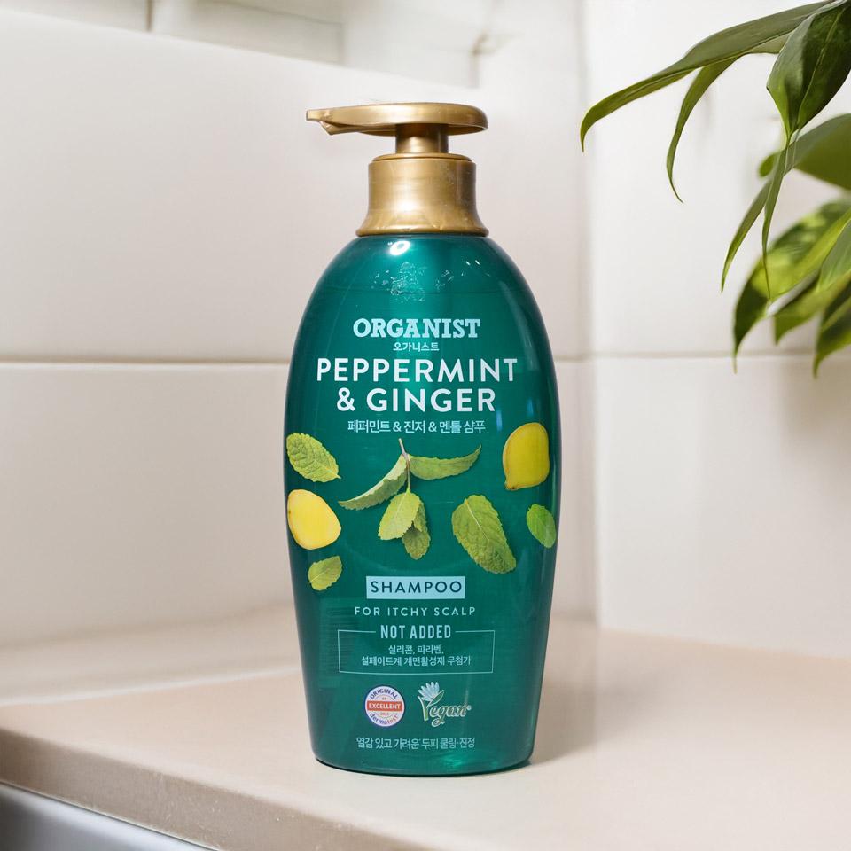 메가마트 LG 오가니스트 페퍼민트 비듬쿨링 샴푸 500ml