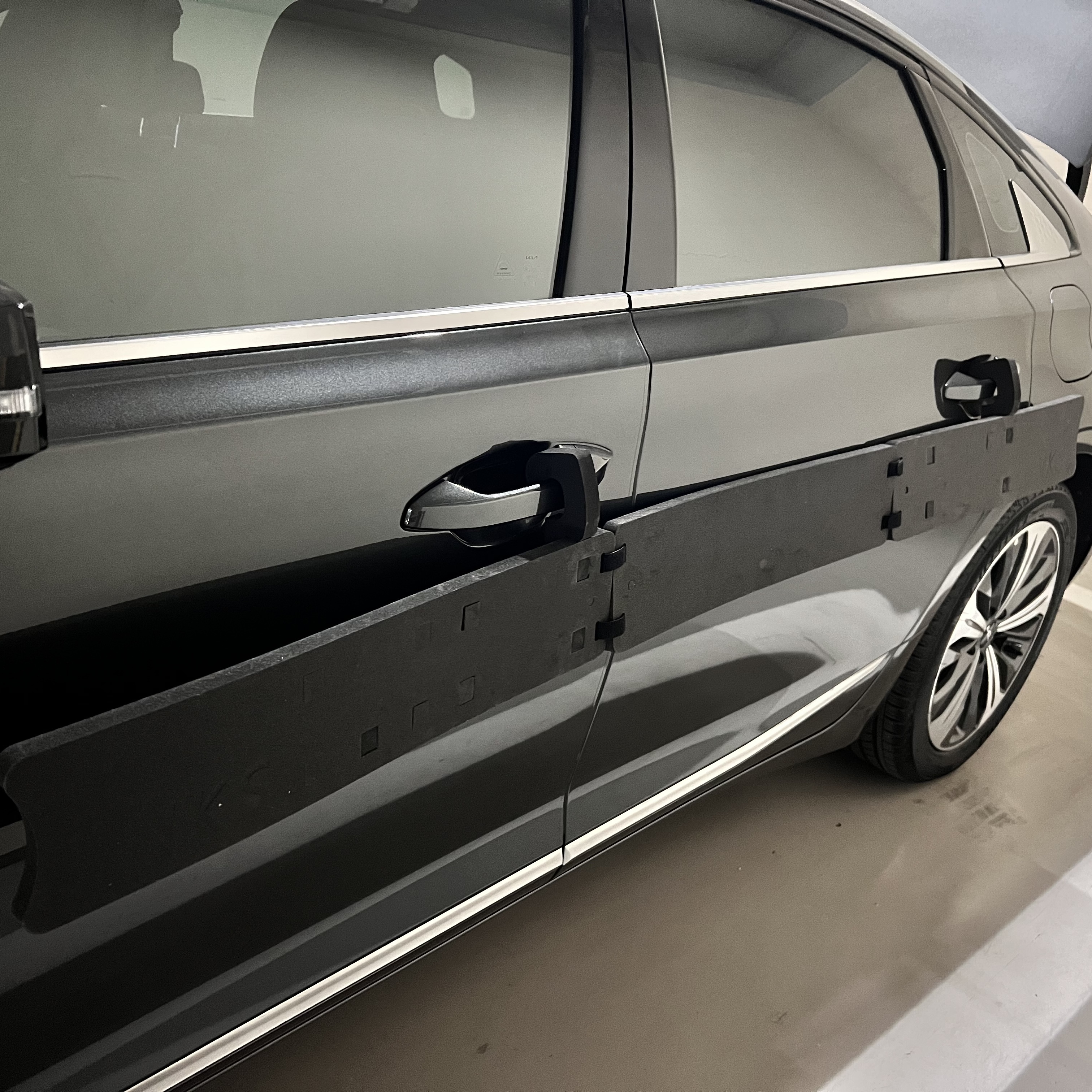 덕진스펀지 도장면 비접촉식 문콕방지 도어가드 광폭 NKS 쏘렌토 카니발 벤츠 BMW 펠리세이드 자동차 이미지 8