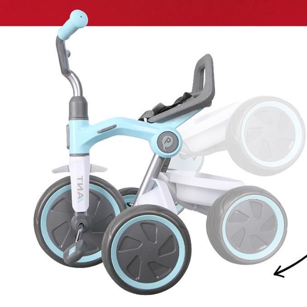 휴대용 유아 자전거 3살자전거 유아용 아기 어린이세발자전거