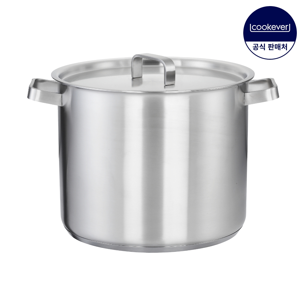 쿡에버 Cook304 인덕션 스텐 곰솥 냄비 28cm - 메인 이미지