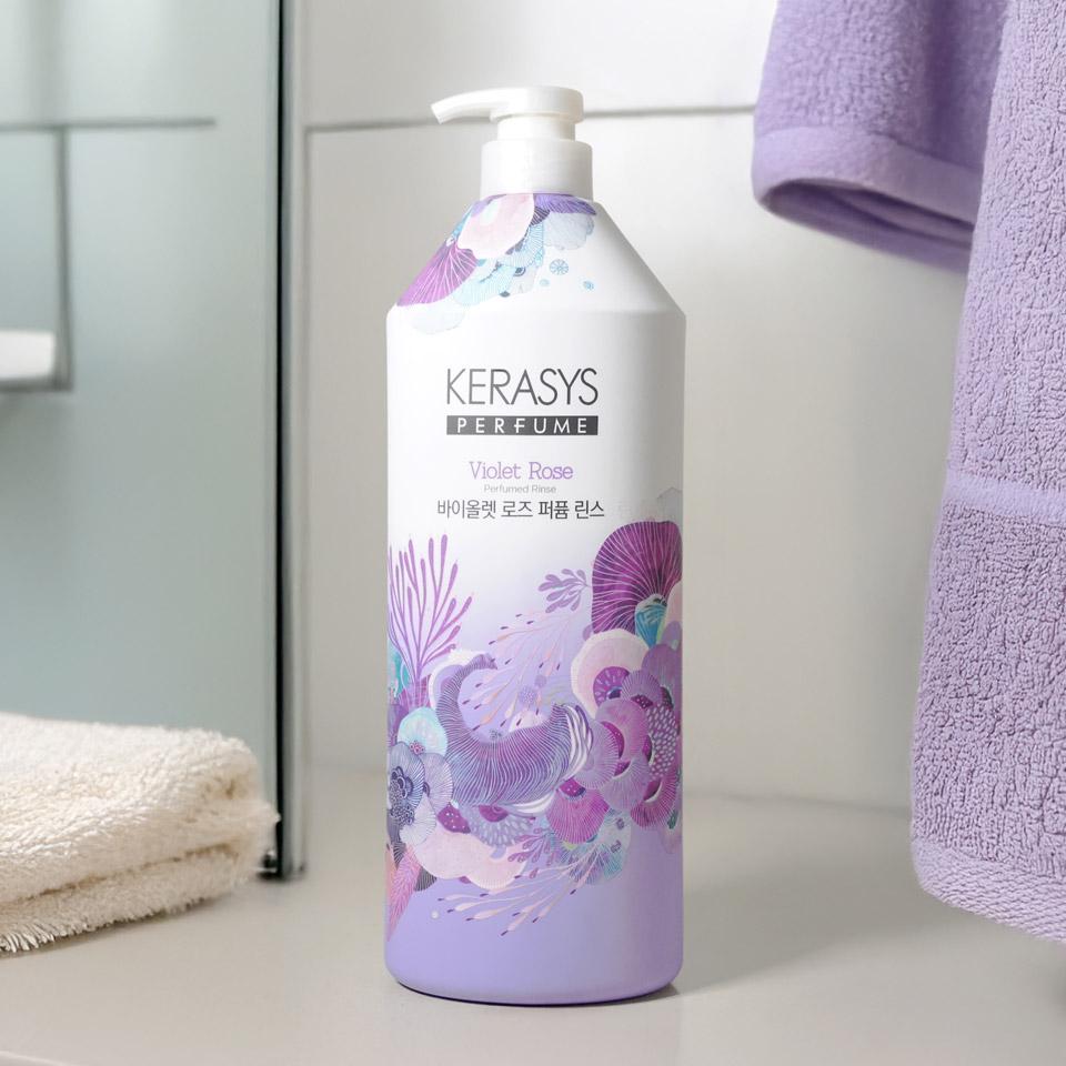 메가마트 애경 케라시스 엘레강스 앰버 퍼퓸 린스 600ml