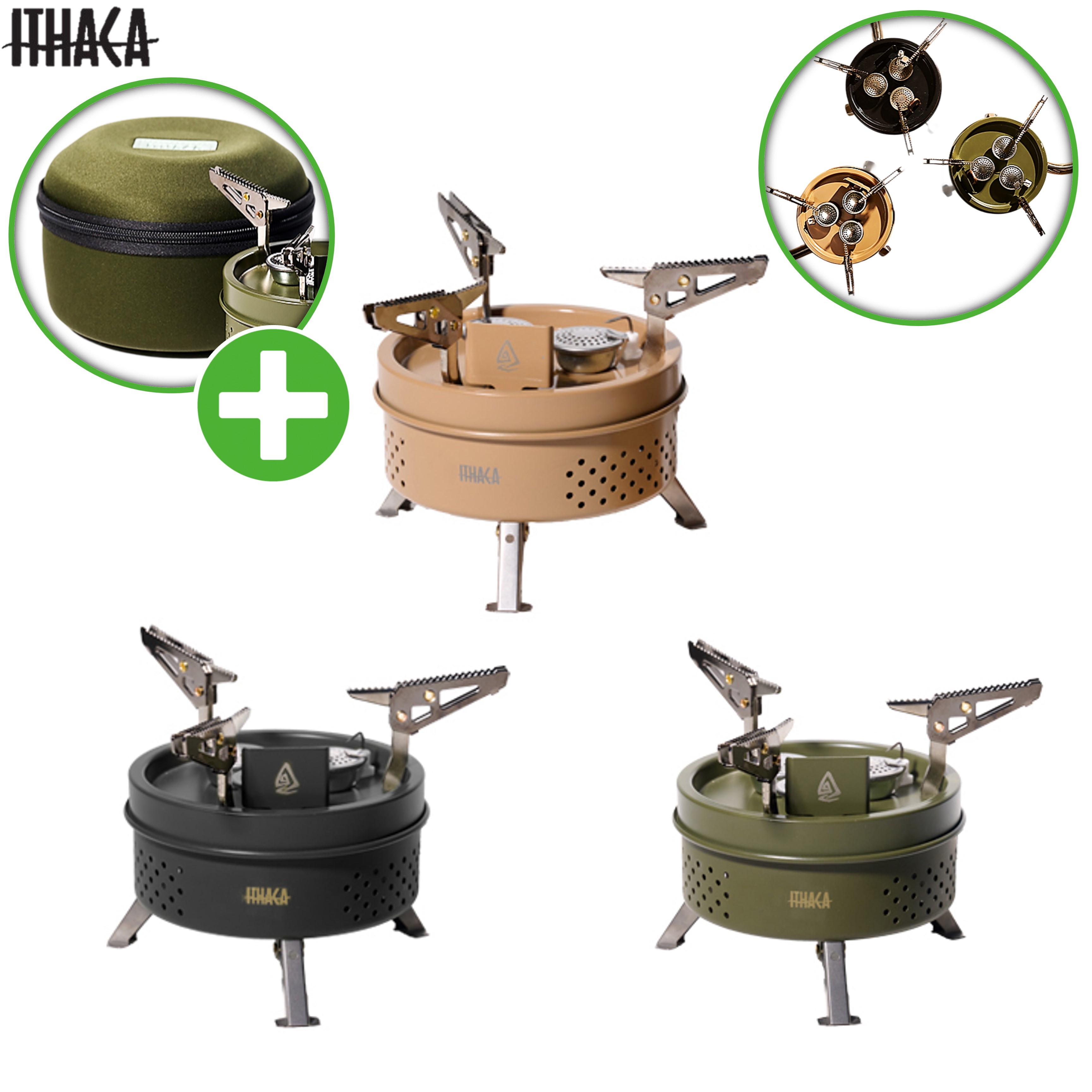 이타카 스타온 버너 플러스 igt 강염 이소가스 백패킹 원버너 플레이트 호환