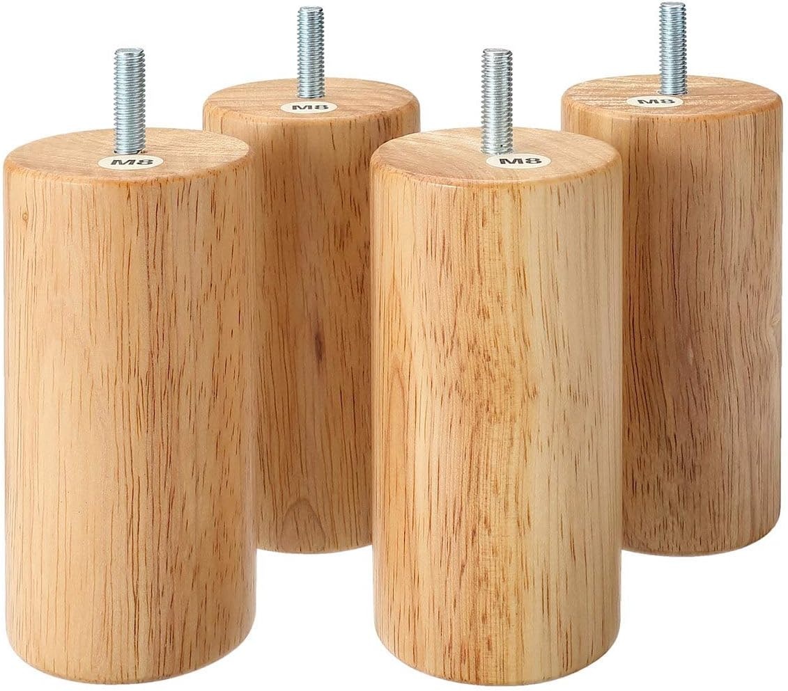 무인양품 침대 가구높이조절발 원목 4개 12cm20cm26cm 01.12cm - 상품 이미지