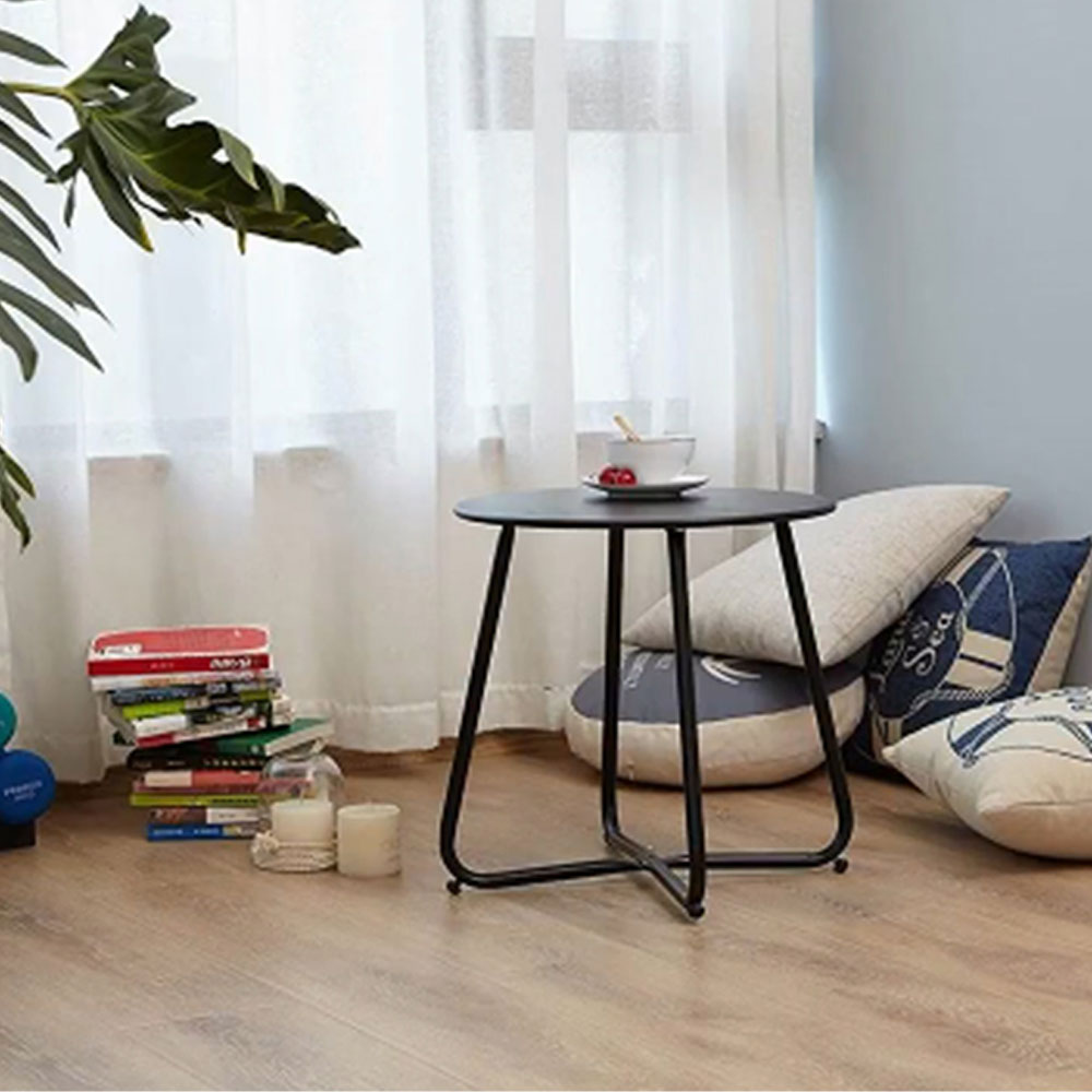 거실 창가 베란다 쇼파옆 테이블 원형 사이드 미니 티 테이블