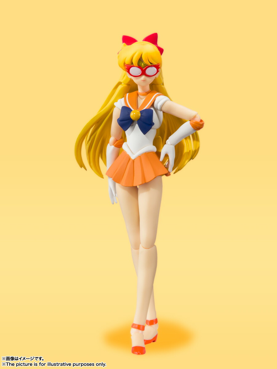 반다이 BANDAI S.H. 피규어츠 세일러문 세일러 비너스 피규어 - 상세 이미지 5
