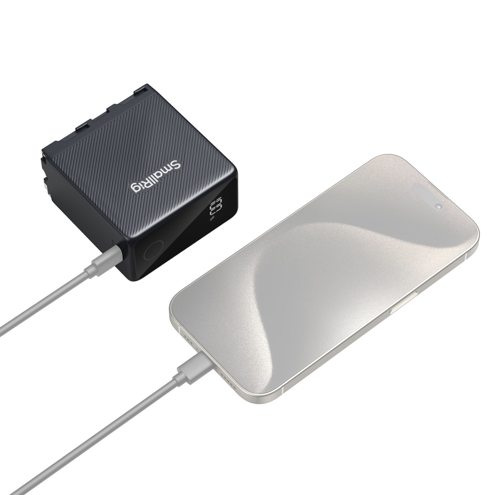 스몰리그 NP-F970 USB-C 충전식 배터리 블랙 4469 이미지 8