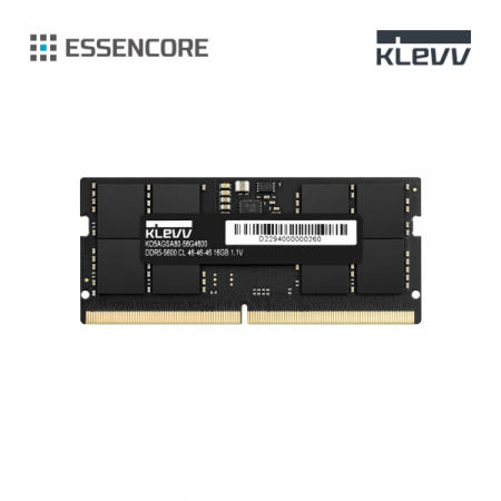 ESSENCORE 에센코어 KLEVV DDR5 32G PC5-44800 CL46 5600MHz 노트북 하이닉스 칩 파인인포