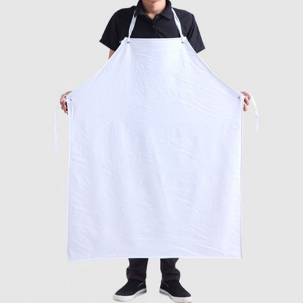 방수 앞치마 주방 업소용 식당 음식점 횟집 수산시장 롱 긴 남녀공용 작업 공장 흰색 가게