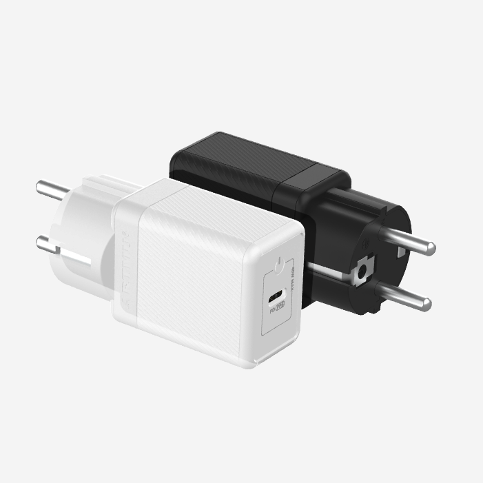 USB PD 45W PPS GaN 접지 초고속 충전기 GA110 블랙