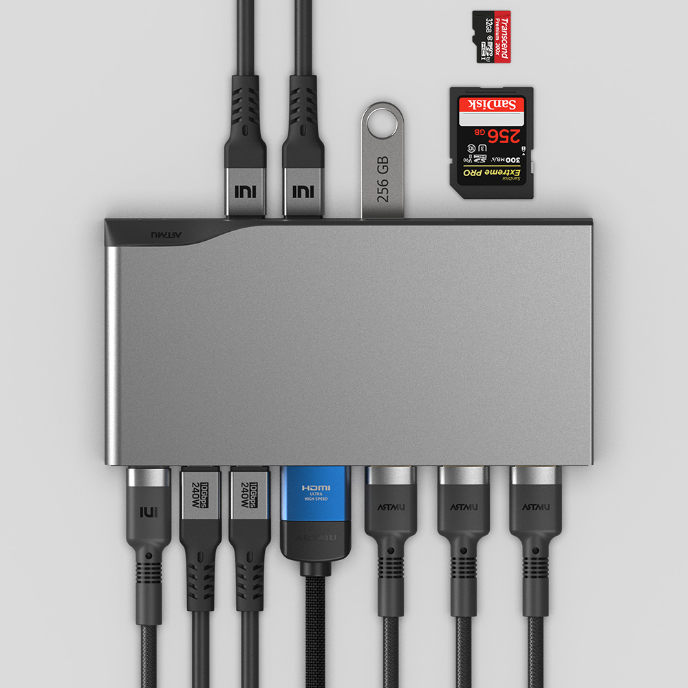 USB C타입 12in1 멀티허브 독 MH520 - 상세 이미지 4