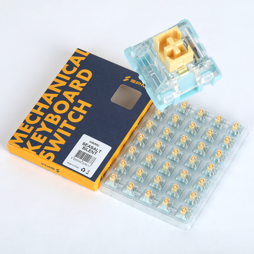 하이무 HAIMU 바다소금 저소음 리니어 공장윤활 기계식 키보드 스위치 축 5핀 (35개 패키지)