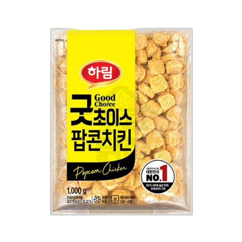 하림 굿초이스 팝콘치킨 1kg 대용량 콜팝 맥팝 고소한맛 - 상세 이미지 2
