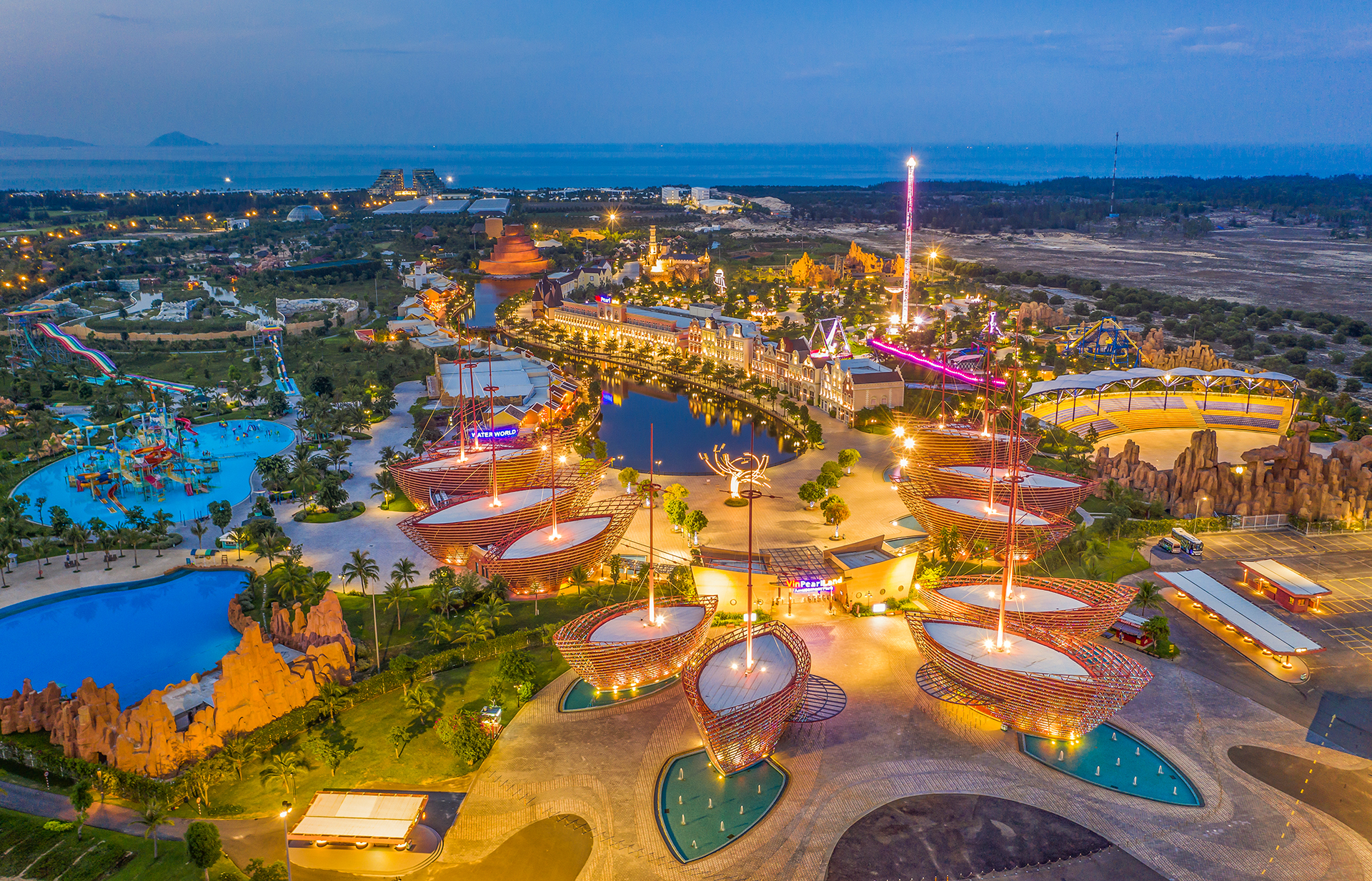 다낭 빈원더스 남호이안 투어 마사지 워터파크 왕복 픽업샌딩 단독/조인