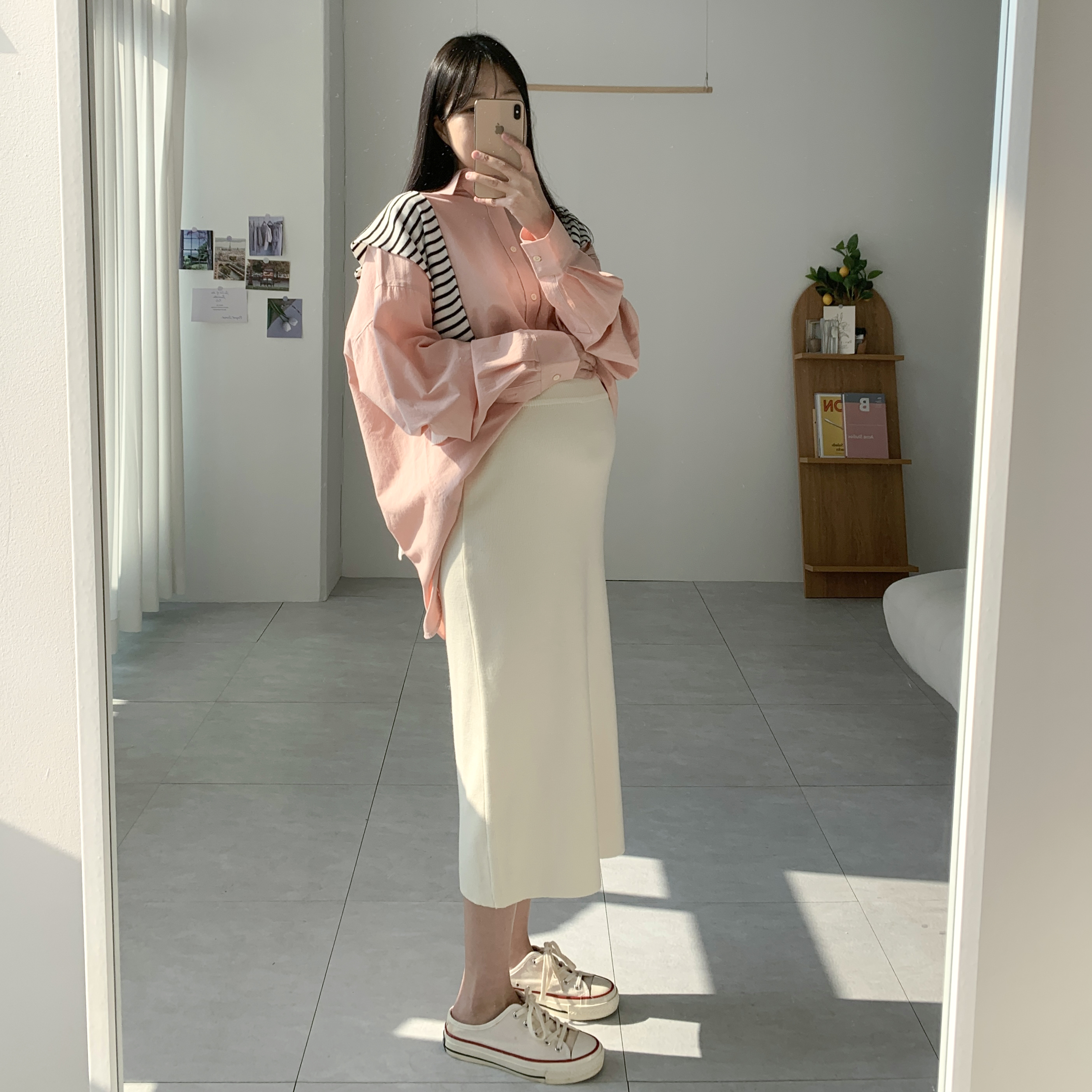 임산부치마 임부복 치마 임산부스커트 - 상세 이미지 4