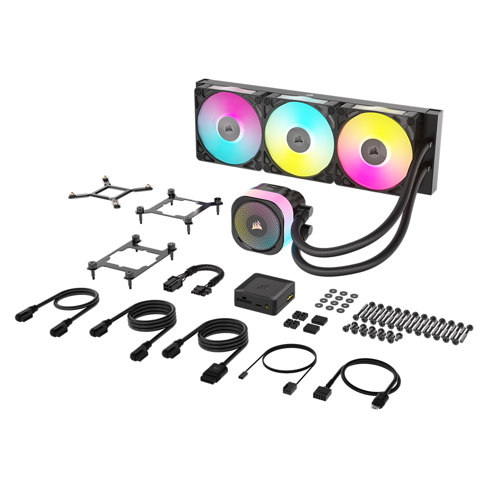 커세어 iCUE LINK TITAN 360 RX RGB 수냉쿨러 블랙 - 상세 이미지 4