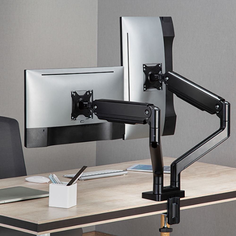 강원전자 넷메이트 관절형 듀얼 모니터 거치대 NM-MA16