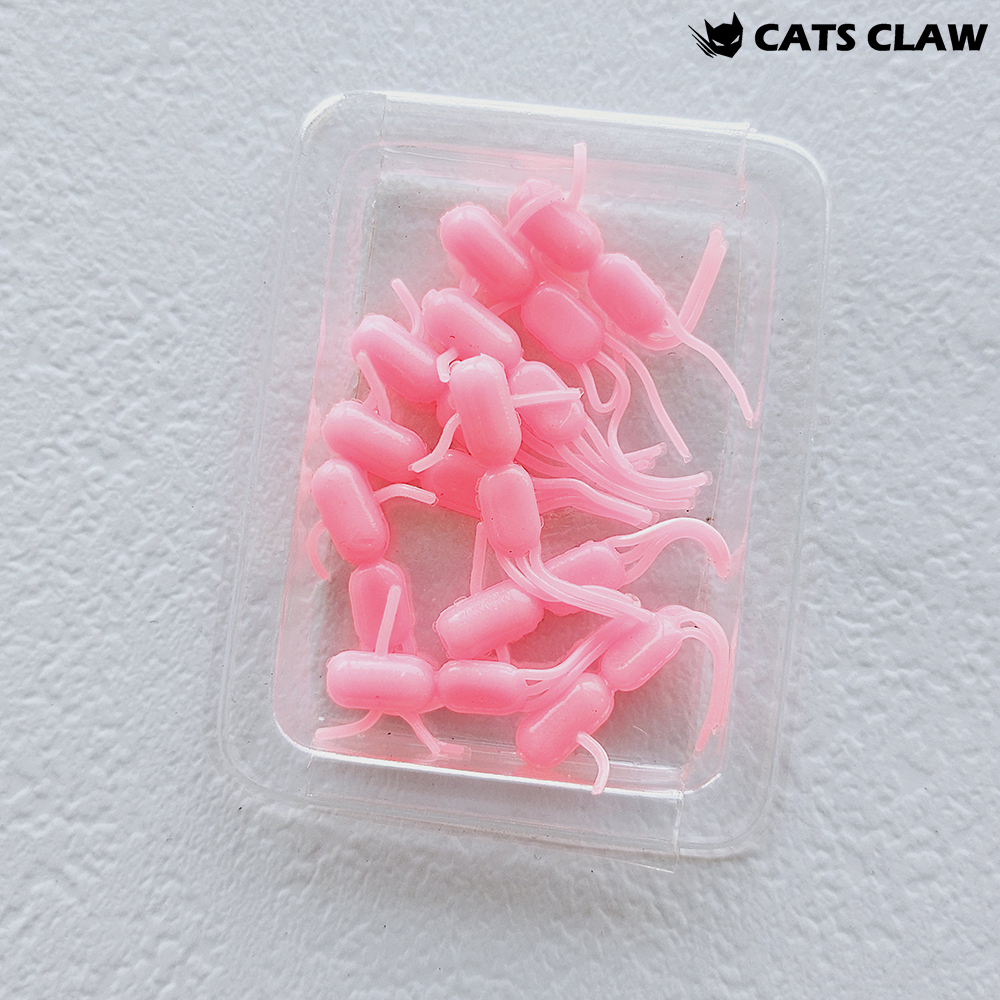 캣츠크로우 베르베르 산천어 꺽지 송어미끼 037 글로우 핑크, 3cm - 상세 이미지 2