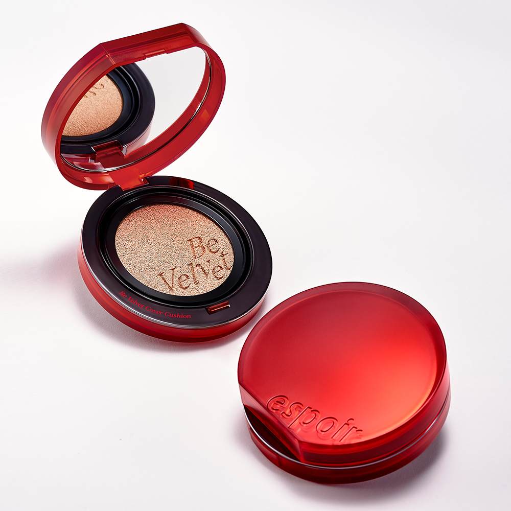 에스쁘아 NEW 비벨벳 커버쿠션13g SPF42 PA++ (미니 선크림 + 미니 틴트 #칠링칠링 + 추가 퍼프 1p) 이미지 3