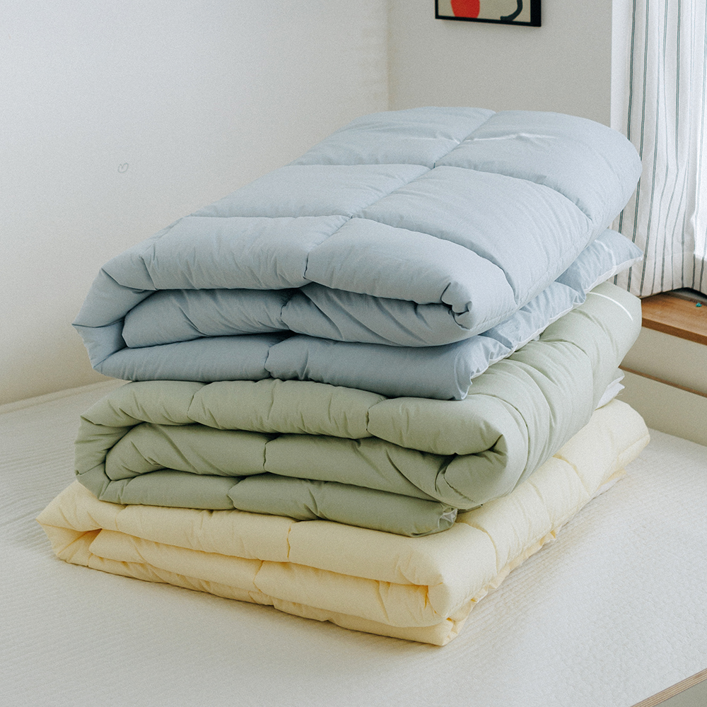 올포홈 비스킷 모달 차렵이불 솜이불 고밀도 양면 체온조절 키즈 유아 레몬 슈퍼싱글