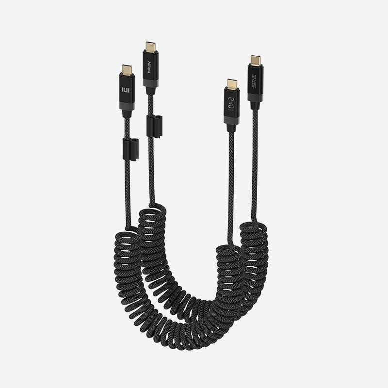 스프링 C타입 to C 100W PD 고속충전 케이블 가격 비교 아트뮤 스프링 C타입 to C 100W PD 고속충전 케이블