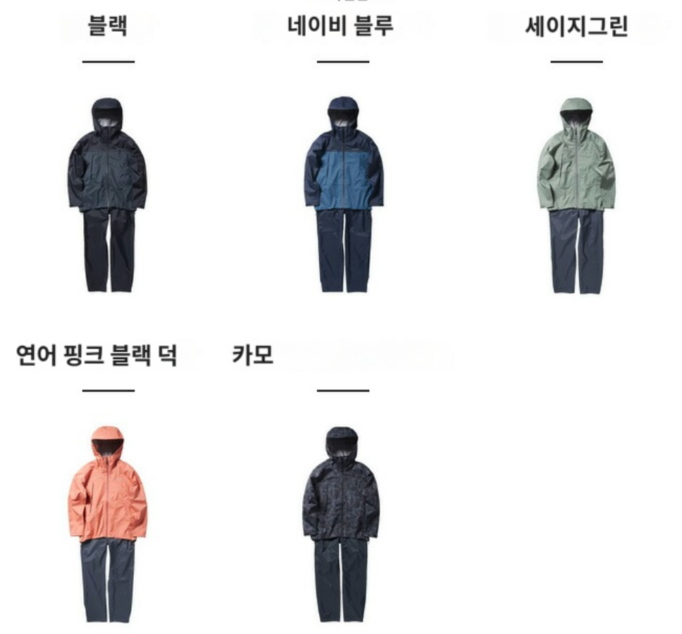 시마노 SHIMANO 24 3레이어 레인 슈트 RA-047X 블랙덕카모 이미지 7