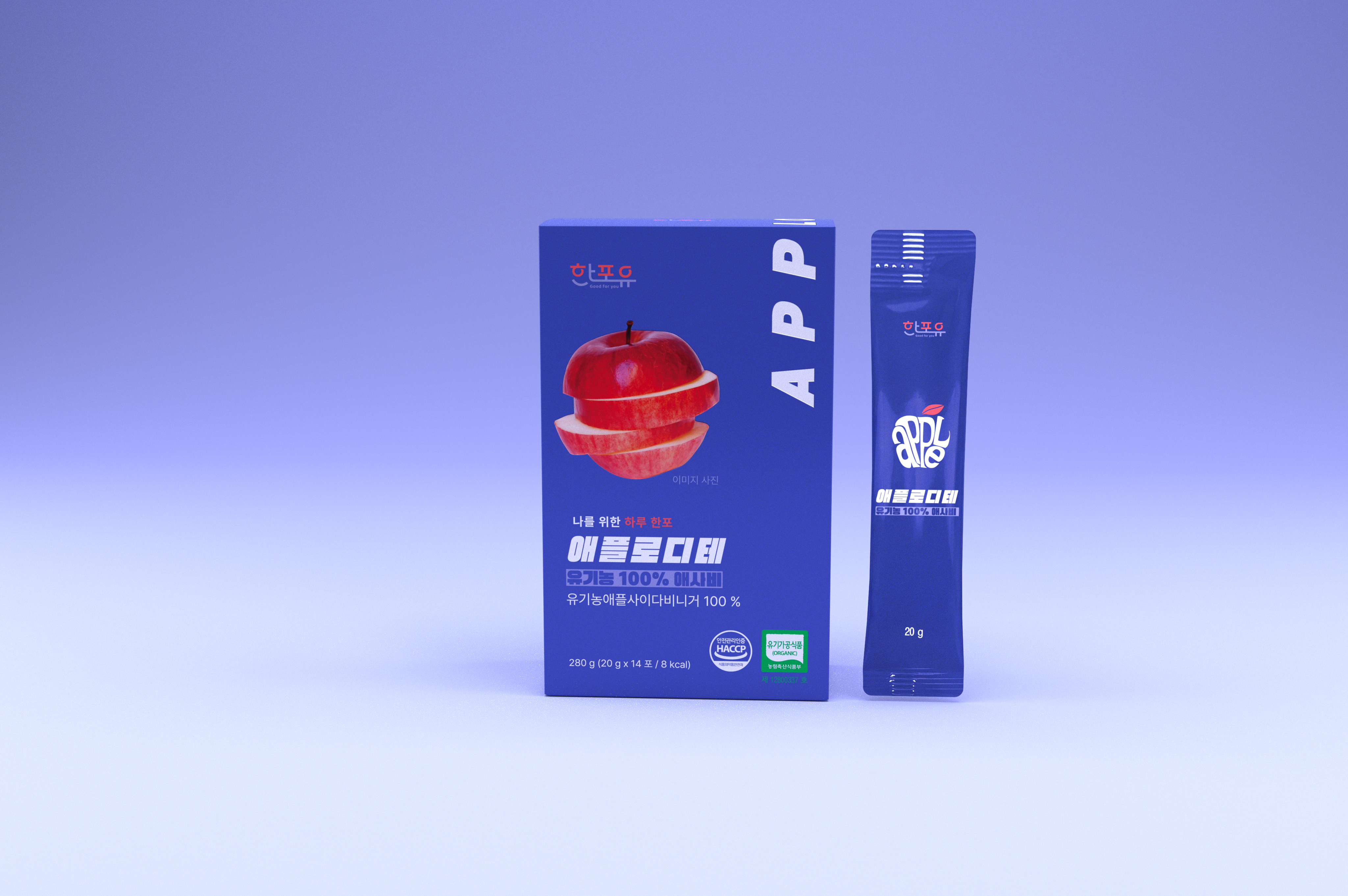 한포유 유기농100% 애사비 애플 사이다 비니거 사과식초 자연발효 초모 280ml, 1개 - 상세 이미지 4