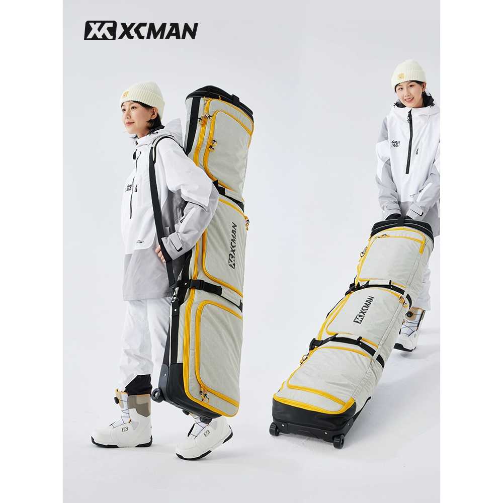 보호 스노우보드 케이스 팀복 상품 수납함 스크래치 커버 카키(바퀴없음)160x35cm - 상세 이미지 2