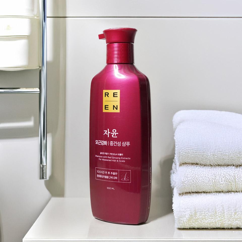 메가마트 LG 리엔 자윤비책 중건성 샴푸  500ml - 상세 이미지 2