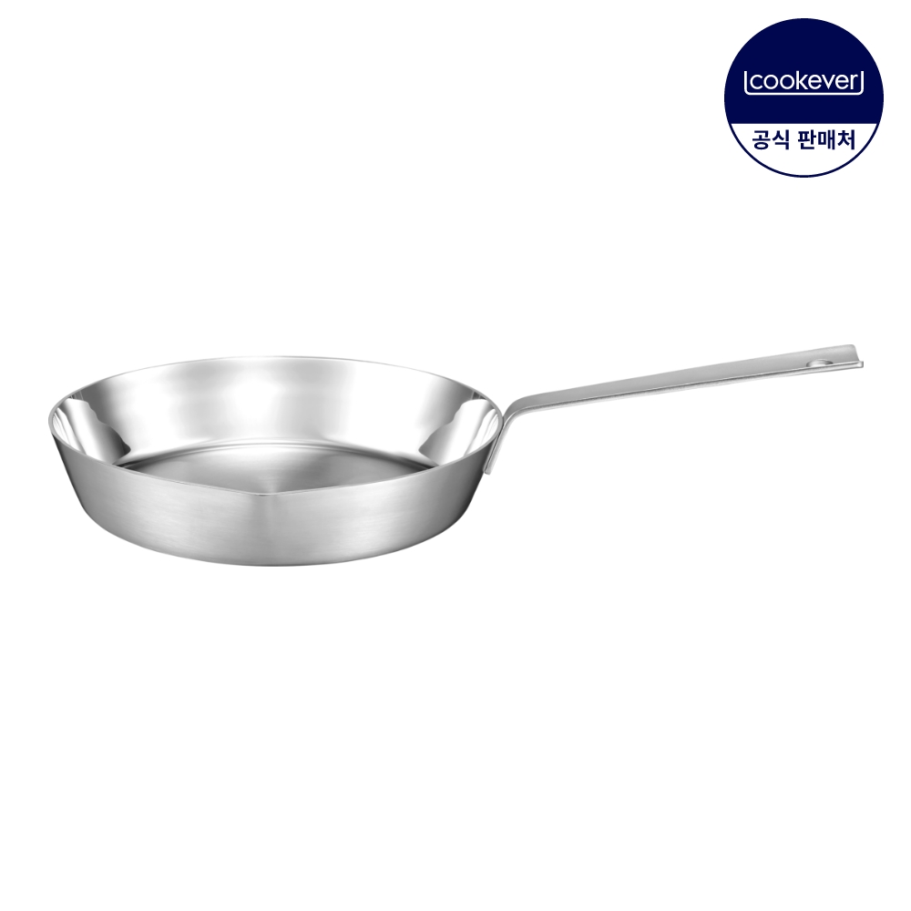 쿠치나레 플러스 인덕션 통3중 스텐 프라이팬 28cm