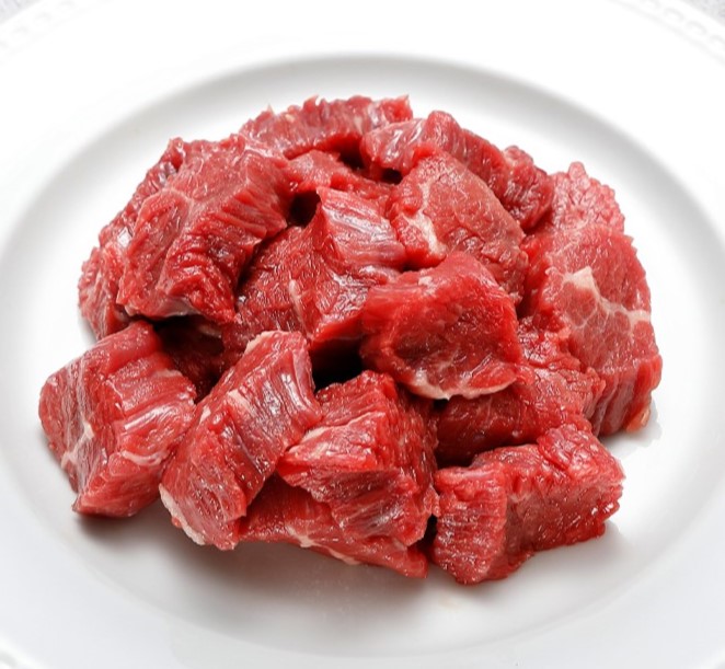 바라던 마장동 투뿔 한우 국거리 200g 소고기 도가니살 우둔 - 메인 이미지