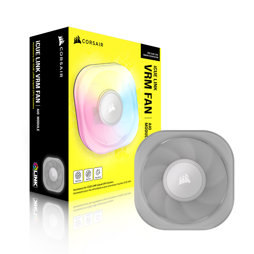 커세어 iCUE LINK AIO VRM FAN MODULE 화이트