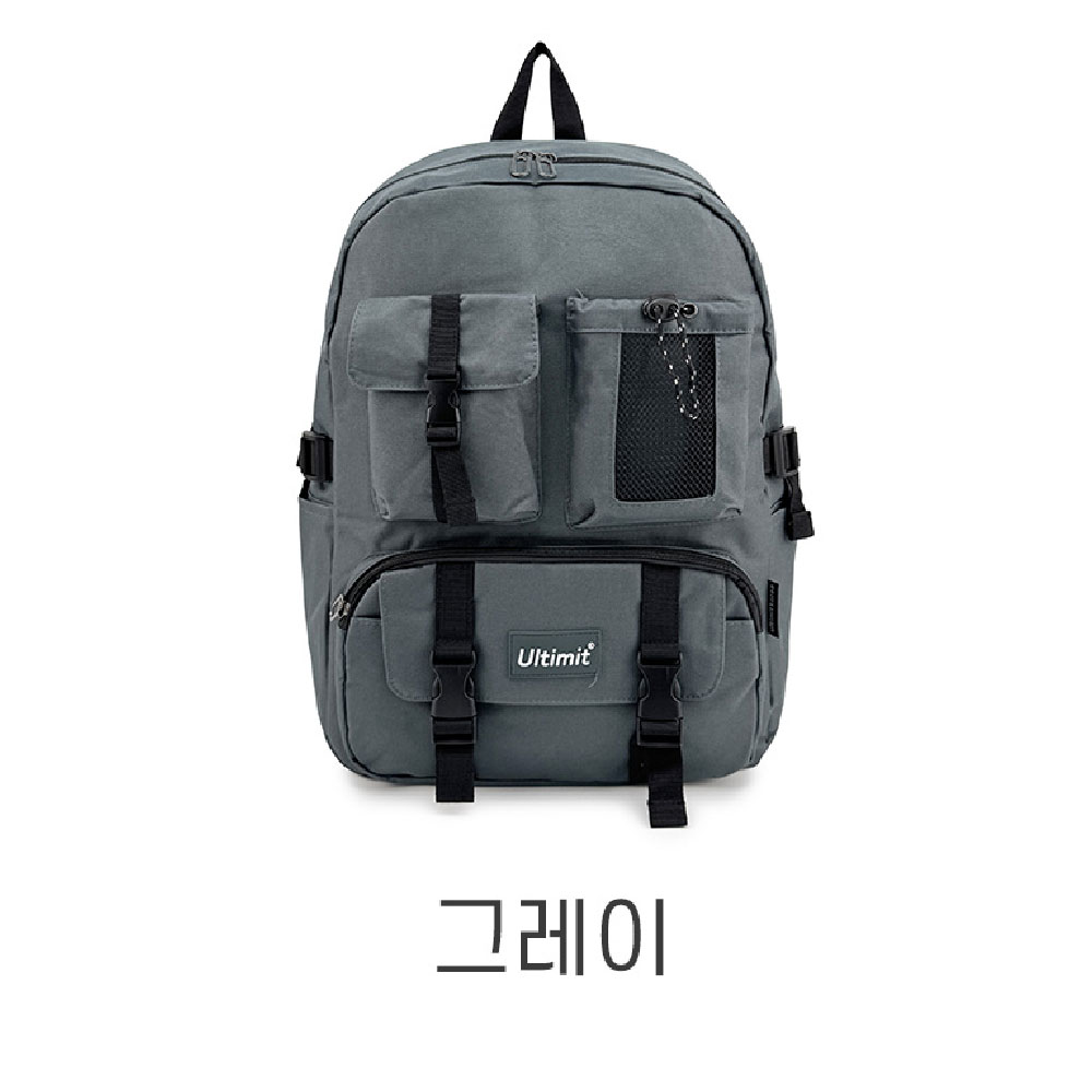 남자 대학생 직장인 멀티포켓 캐주얼 백팩 비즈니스 출장 여행 저렴한 중저가 백팩 가방 - 상세 이미지 3