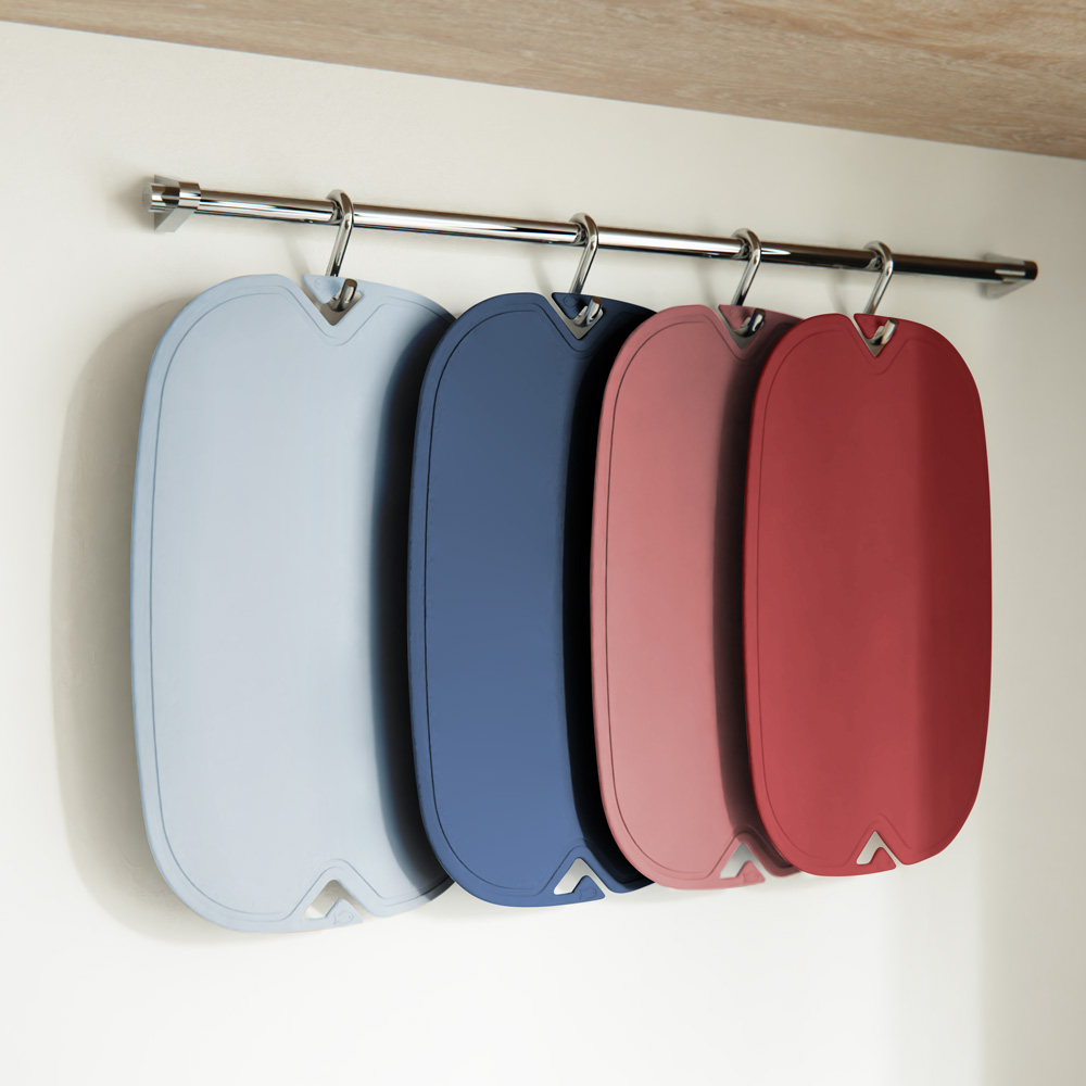 라니아 TPU 실리콘 건강 도마 이유식 항균 캠핑 중