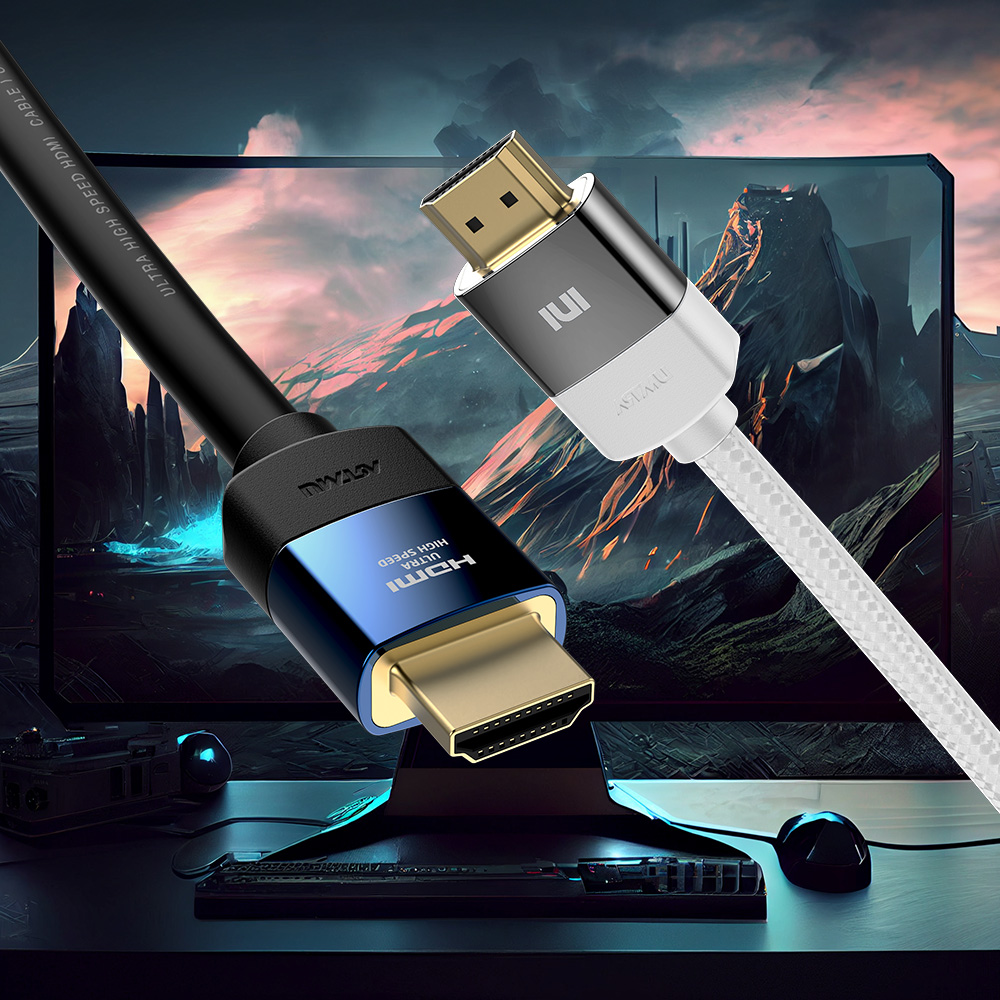 ULTRA HIGH SPEED HDMI 2.1 인증 케이블 NOBLE 1m