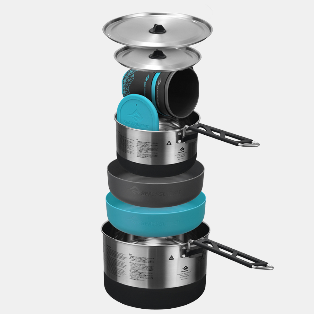 씨투써밋 시그마 팟 2.2 코펠 세트 캠핑 백패킹 경량 2인용