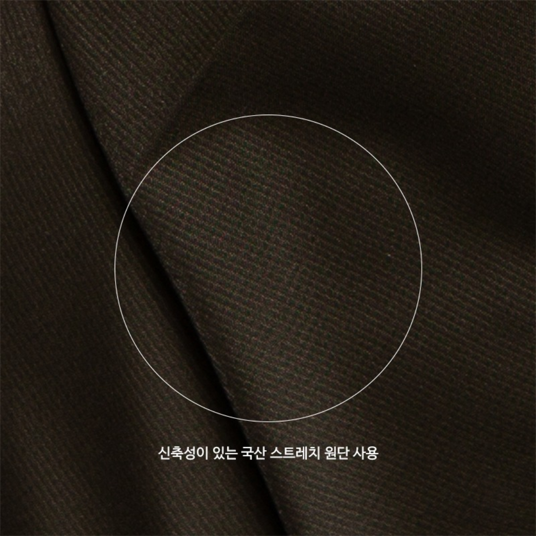 아트윈 A-442 카키 신축성 좋은 스트레치 생활 방수 경량 자켓 작업복 회사 근무복 - 상세 이미지 4