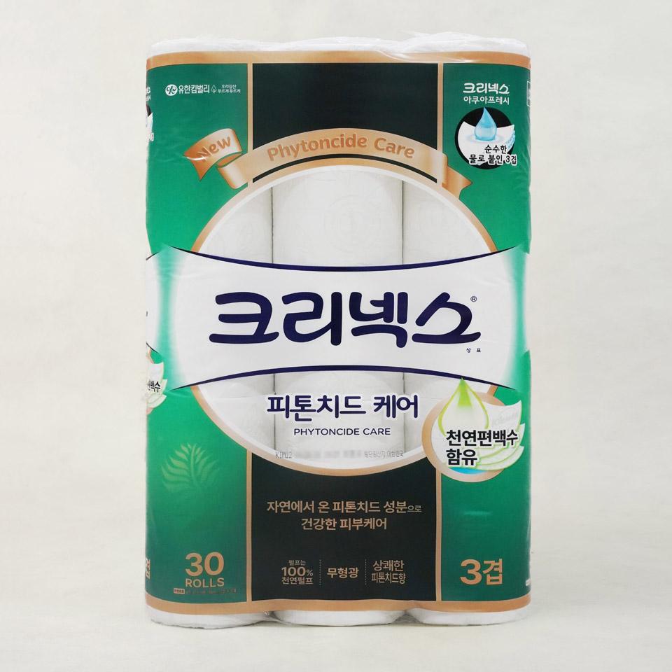 메가마트 유한킴벌리 크리넥스 3겹 피톤치드케어 27mx30롤