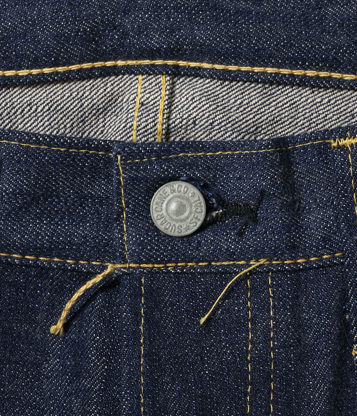 버즈릭슨 바지 SUGAR CANE Super Denim Collectibles 01 14oz BLUE WAIST OVERALLS S1945 MODEL 25SS SC49001 - 상세 이미지 5