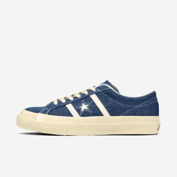 컨버스 CONVERSE 스타 앤 바스 데님 스니커즈 35200830 블루 - 상품 이미지