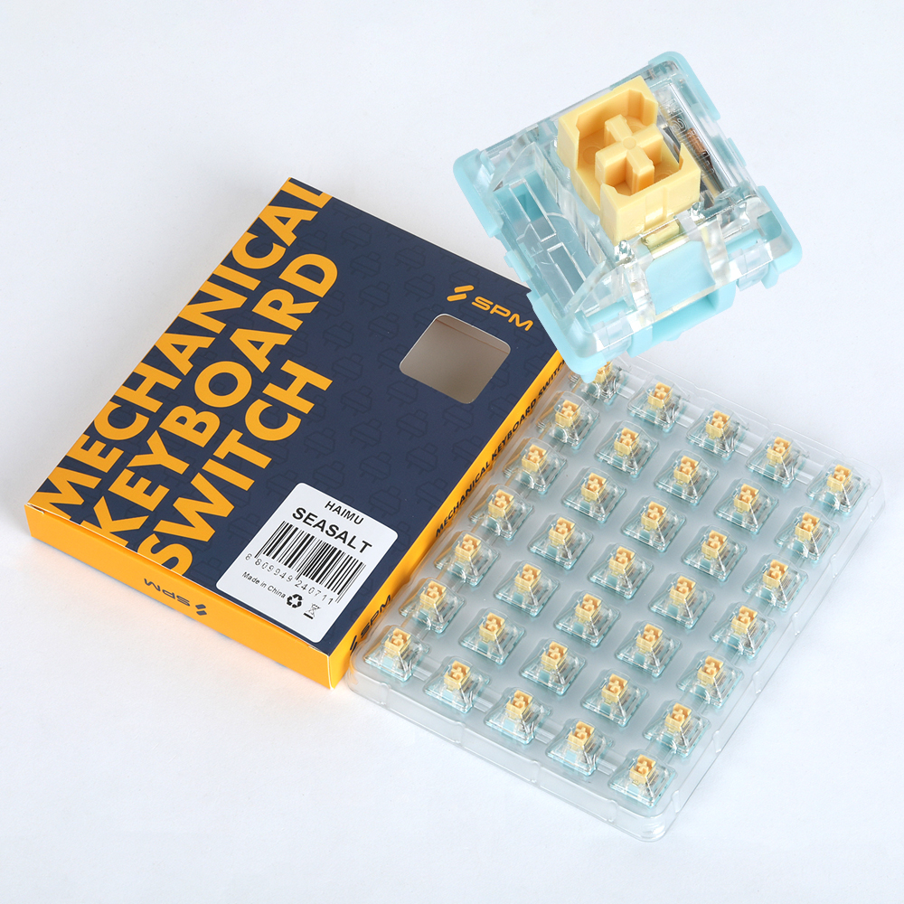 하이무 HAIMU 바다소금 리니어 공장윤활 기계식 키보드 스위치 축 5핀 (35개 패키지)