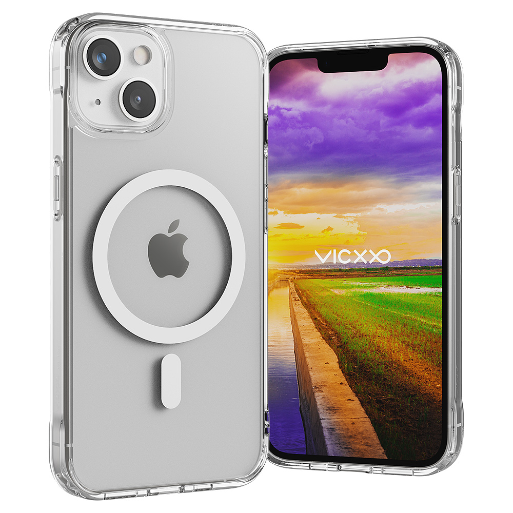 빅쏘 하드 범퍼 맥세이프 케이스 투명, 아이폰13 미니