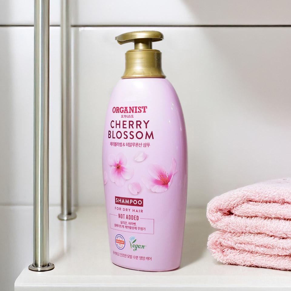 메가마트 LG 오가니스트 체리블라썸 샴푸 500ml - 상세 이미지 2