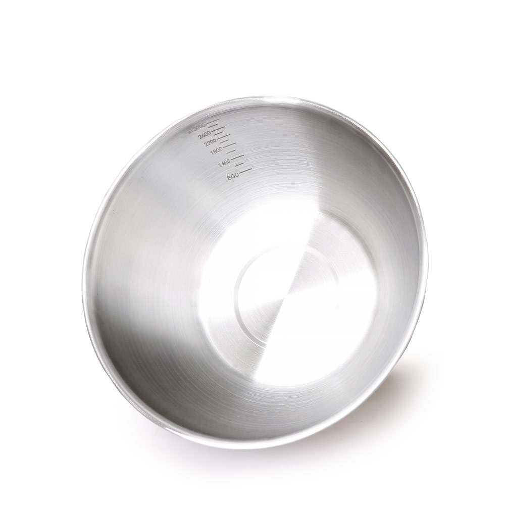 델라고 믹싱볼 양푼 양푼이 세척 스텐 쌀세척 볼 3종 세트 18cm