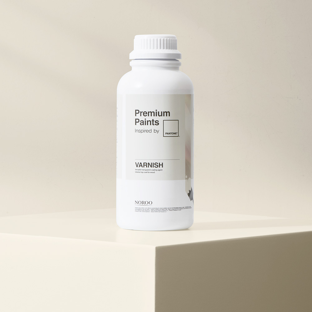 팬톤페인트 바니쉬 방부목페인트 가구 목재 방문 수성바니쉬 1L
