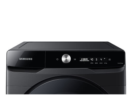 삼성 AI 세탁기 WF21DG6650BV 블랙캐비어의 디자인