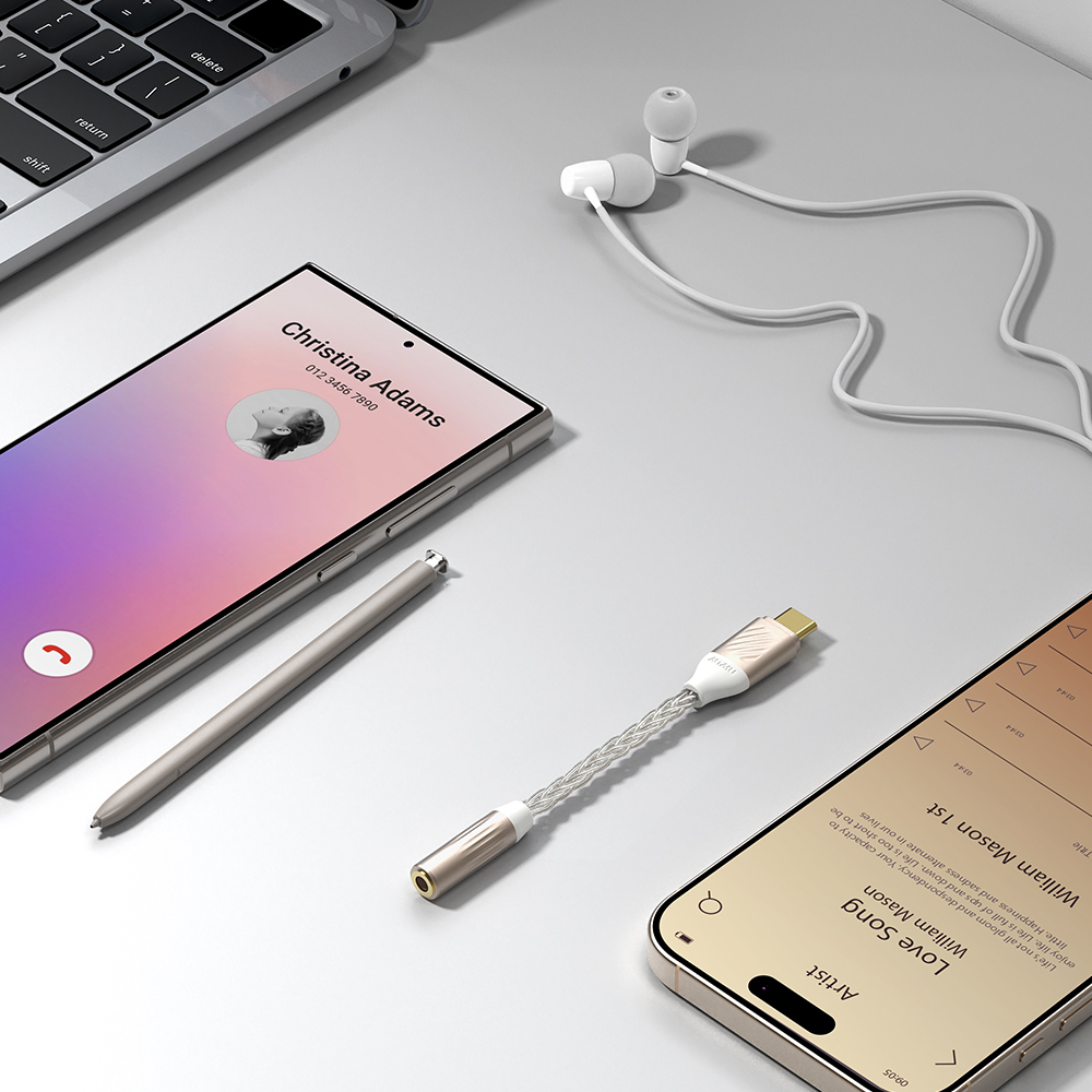 USB C타입 to 3.5mm 이어폰잭 어댑터 플러스