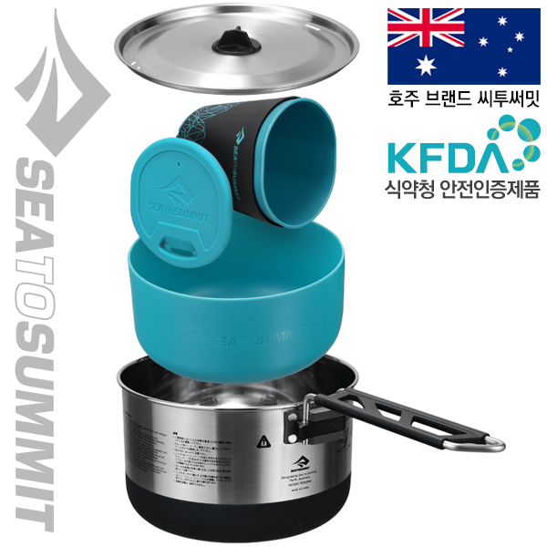 씨투써밋 시그마 팟 1.1 코펠 세트 캠핑 백패킹 경량 1인용