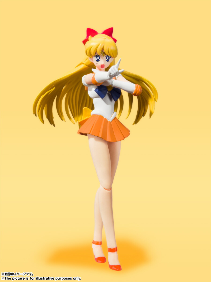 반다이 BANDAI S.H. 피규어츠 세일러문 세일러 비너스 피규어 - 상세 이미지 3