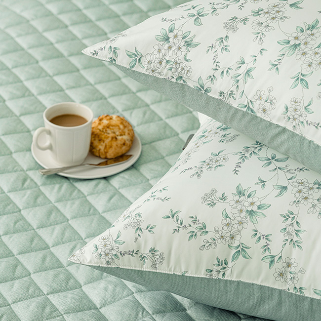 세사온라인 알러지케어 먼지없는 사계절 차렵이불패드 풀세트 프리지아, SS(슈퍼싱글)