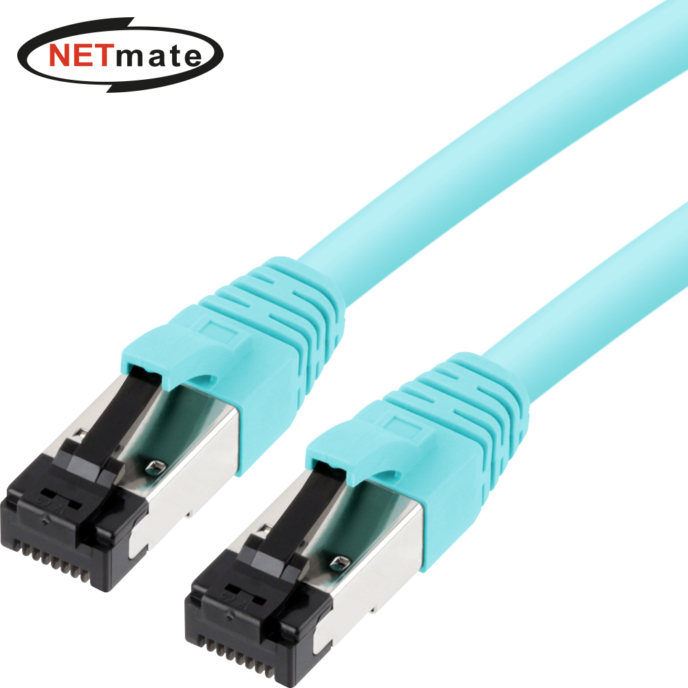 강원전자 넷메이트 인터넷선 CAT 6A SFTP 랜선 POE 랜 케이블 3m, 1개 - 상품 이미지